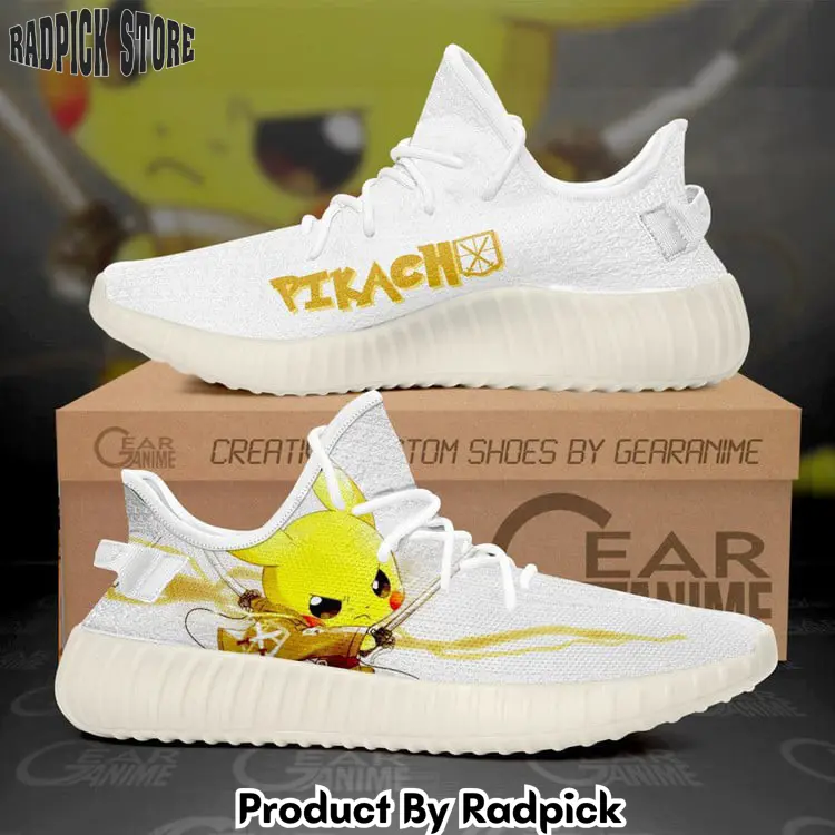 Shingeki mashup pikachu yeezy shoes anime  rp197197197